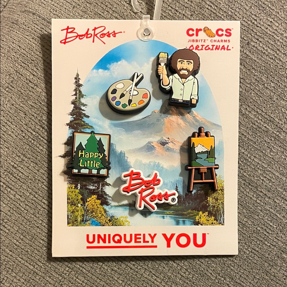 CROCS Bob Ross Jibbitz Charms Set - Multicolor